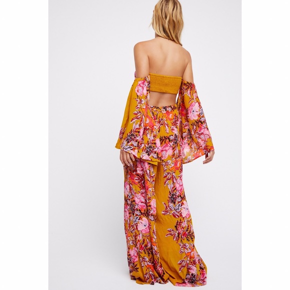 Free People Pants - Free People Falling Flowers Jumpsuit